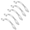 thumbnail image 3 of Cauldham 5 Pack Solid Braided Kitchen Cabinet Pulls Handles (5" Hole Centers) - Drawer/Door Hardware - Style M260 - Satin Nickel, 3 of 5