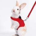 thumbnail image 4 of CSChome Pet Harness Leash Stylish Decoration Small Pets Pet Harness Leash - Rabbit Traction Harness for Outdoor Walking, 4 of 6