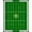 Green, Pattern 5, variant on ODIKA 8'x10' Washable Area Rug Field Door Football Athletic Bold Lines Goal Markings Stadium for Living Room, Under Sectional, Family , Durable, Non-Slip