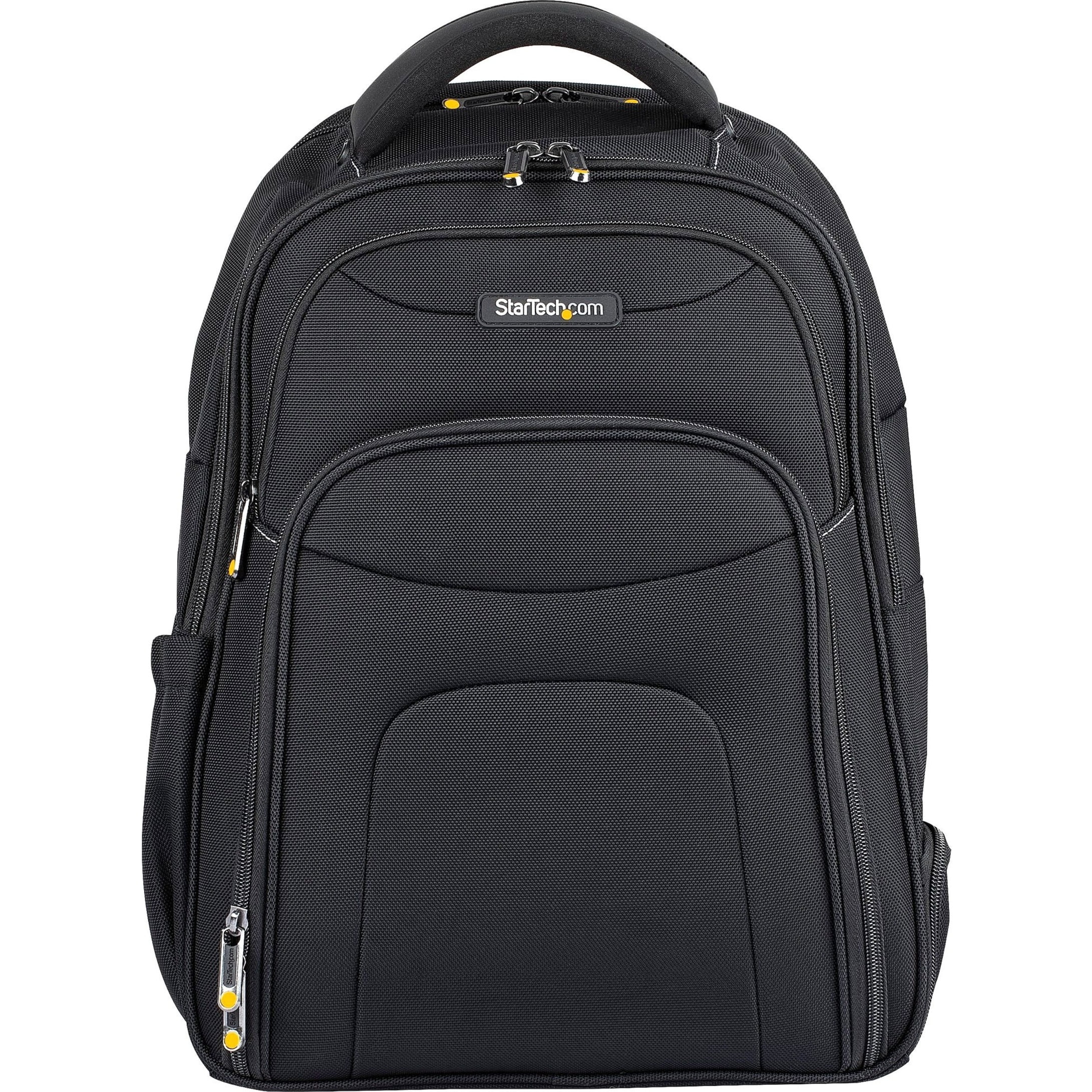 15.6" Laptop Backpack w/ Removable Accessory Case, Professional IT Tech Backpack for Work/Travel/Commute, Nylon Computer Bag