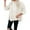 Beige, variant on UAMVSH Plus Size Fleece Sweatshirts for Women Comfy Sherpa Fluffy High Neck Pullover Tops Warm Plush Long Sleeve Shirts Winter Outfits(X-Large,Gray)