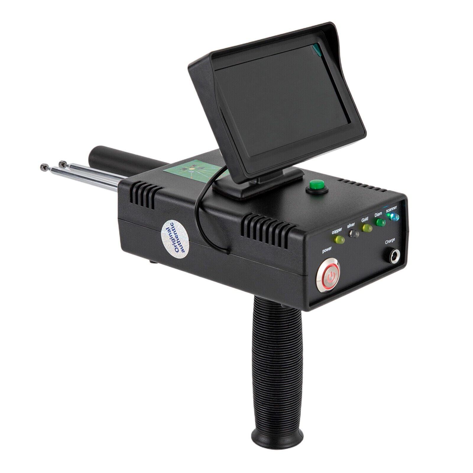 Metal Detector Metal Finder, Long Range Underground 98.4ftMetal Gold Detector, 3D LED Display Metal Detector High Accuracy Underground Metal Detector Locator for Adults Professional