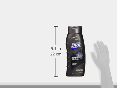 Dial Infinite Fresh Lasting Body Wash for Men 16 oz