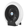 thumbnail image 1 of Mistaha Portable Camping Fan with LED Light and Adjustable Wind Speed, Black Creative Hanging Fan for Tent, Rechargeable Outdoor Fan with Built-in Lithium Battery, 1 of 7