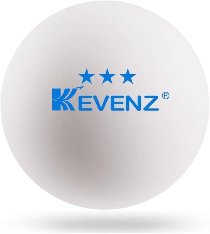 KEVENZ 50-Pack 3 Star Ping Pong Balls,Advanced Table Tennis Ball,Bulk Outdoor... 