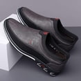 thumbnail image 7 of Men's Oxford Shoes Business Casual Shoes Office Loafers Premium Leather Dress Shoes Comfort Driving Shoes, 7 of 7