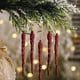 thumbnail image 3 of Adornos de carámbanos navideños Decoraciones para árboles de Navidad compatibles con bodas, Acción de Gracias, fiestas, 3 of 5