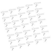 CHICHUMID 200Pcs Assorted Color Led Strip Light Fixing Clips for Easy to Decor