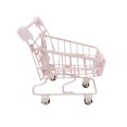 thumbnail image 2 of Carrito de compras divertido CUTICAT Juguete de almacenamiento Mini tienda Rosa carrito de compras juguetes, 2 of 8