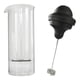thumbnail image 4 of Espumador de café eléctrico portátil de acero inoxidable de 400 ml cabezal de batidor doble, 4 of 7