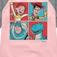 thumbnail image 3 of Toy Story 4 - Group Grid - Toddler & Youth Girls Raglan Graphic T-Shirt, 3 of 5