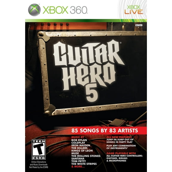 Guitar Hero 5 - Xbox 360