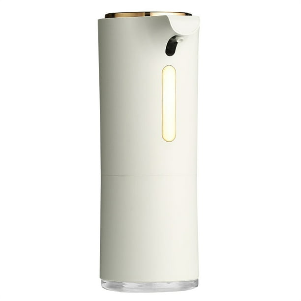 Moyic Dispensador de espuma con Sensor infrarrojo ABS, a prueba de golpes, funcionamiento silencioso, alimentado por batería, dispensadores Juegos de accesorios de baño Blanco Moyic HA064177-01B