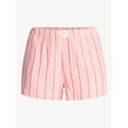 thumbnail image 6 of Joyspun Women's Flannel Pajama Boxer Shorts, 3'' Inseam, Sizes XS-3X, 6 of 6