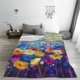 thumbnail image 5 of Fotbe Spring Flower Seasonal Manta de Franela Acolchonada con Estampado, Súper Suave y Esponjosa, Extra Grande para Sofá, Cama, Uso Todo el Año-50"x40", 5 of 7