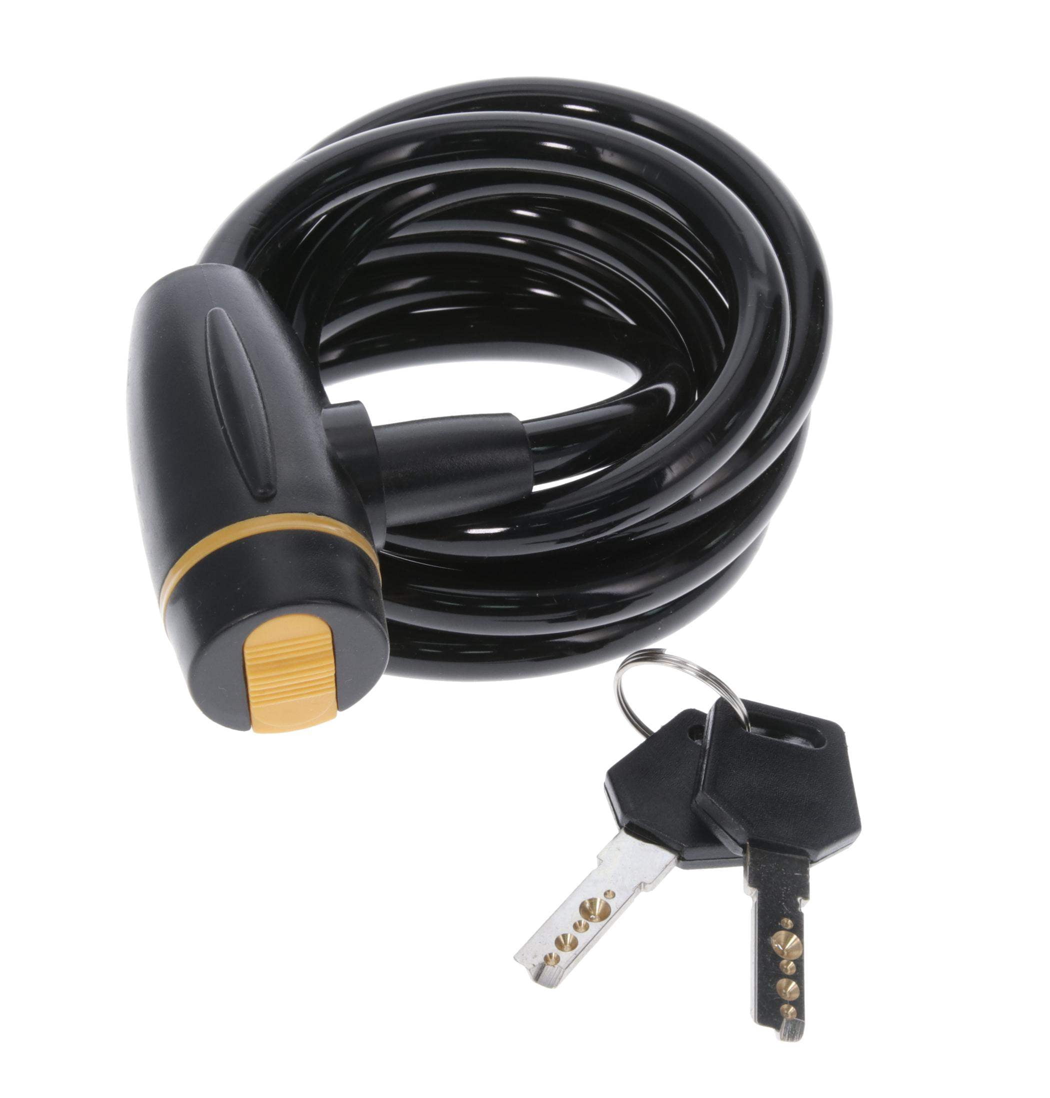 (3 pack) Muddy Treestand Cable Lock, 6' Long, 1/4'' rubber-coated cable