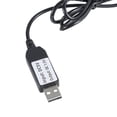 thumbnail image 3 of 3.28ft Length 5V USB to 1.5V DC5521 Plug Male Power Cord Charging Cable Wire for Clocks, Toy, Thermometers Black, 3 of 9