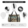 thumbnail image 4 of Easygdp Roman Chariot Horse Race Bolsa de Gimnasio, Bolsa de Viaje Duffel, Bolsa de Fin de Semana con Compartimentos, Bolsa de Mano para Noche, 4 of 7