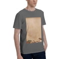 thumbnail image 2 of Bingfone Engraved Coffee On Kraft Paper Men'S Loose Fit Short-Sleeve Pocket T-Shirt, 2 of 7