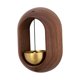 thumbnail image 5 of Timbre de madera para comerciantes, estilo japonés, para colgar en la puerta, de madera Marrón, 5 of 9