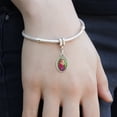 thumbnail image 3 of Teen Titans Go! Starfire Italian European Style Bracelet Oval Charm Bead, 3 of 5