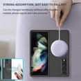thumbnail image 2 of Magnetic Phone Case for Samsung Galaxy Z Fold4 Compatible for Magsafe, Military-Grade Shockproof Protective Case with Built-in Magnet Circle for Samsung Galaxy Z Fold 4, MS Black, 2 of 9