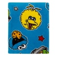 thumbnail image 3 of Sesame Street Come and Play Blue and Yellow Toddler Blanket, 3 of 5