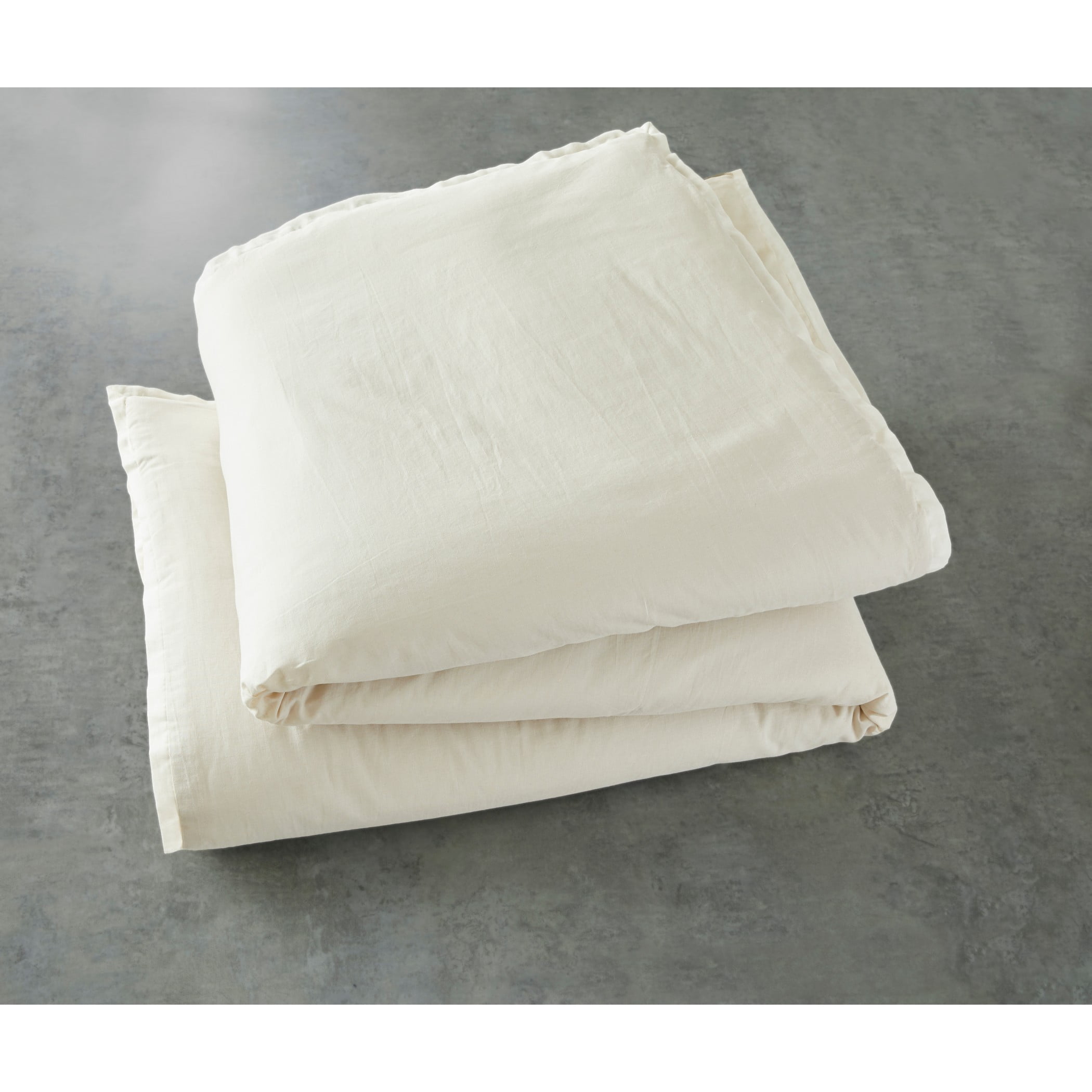 Better Homes & Gardens 3-Piece Beige Linen Duvet Cover Set, King