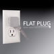 thumbnail image 5 of Protector contra sobretensiones Power Strip GE de 8 pies con 3 salidas 245J, gris, 5 of 6