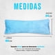 thumbnail image 3 of Almohada Cojín Abrazable Pelo Largo Suave Decorativo Colores Aqua, 3 of 6