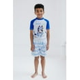 thumbnail image 2 of Bluey UPF 50+ Rash Guard Swim Trunks Outfit Set Toddler, 2 of 5