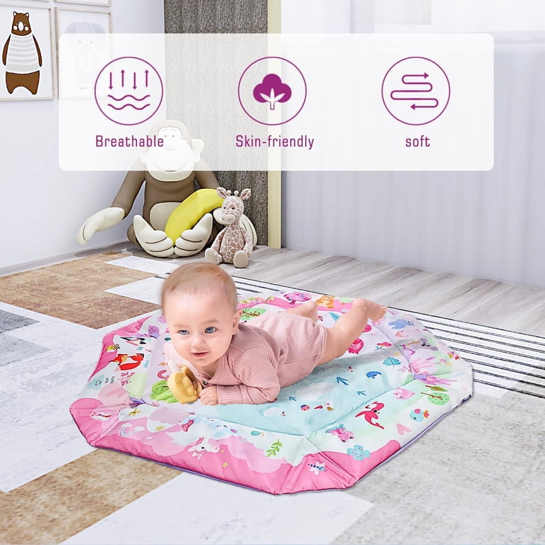 KOPPOP 4-in-1 Play Gym & Activity Mat with Ball Pit photo 2
