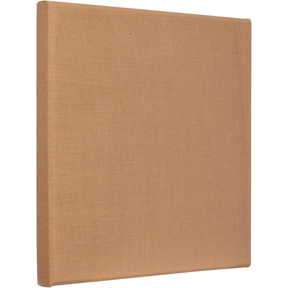ATS Acoustics Sound Absorbing Noise Dampening Acoustic Panel Wall Treatment 24" x 24" x 2" Beveled Edge (Natural)