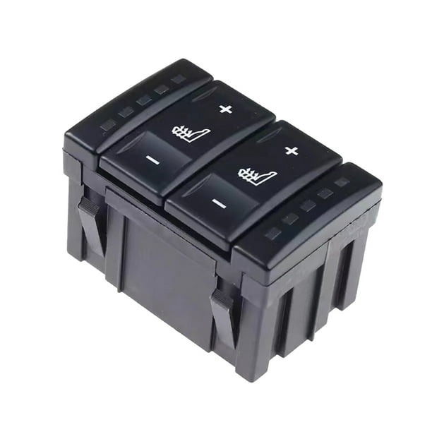Interruptor de control de calefacción del asiento Speravity negro para Mondeo S-MAX