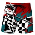 thumbnail image 4 of Sta5 Demon Slayer Anime Shorts Cosplay Pantalones Unisex Tanjirou Kanroji Mitsuri Kyoujurou Disfraz Talla Grande Halloween, 4 of 4