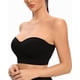 thumbnail image 3 of Sujetador bandeau sin tirantes y sin aros para mujer, sujetador tipo bralette con relleno, sujetador de tubo sin costuras con tirantes transparentes, 3 of 5