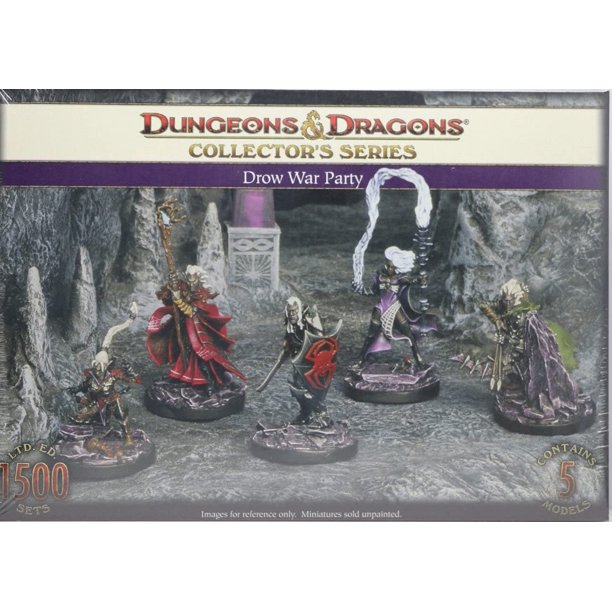 D&D Collector's Series Realms Drow War Party