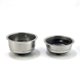 thumbnail image 1 of Detachable Stainless Steel Coffee Filter Basket Strainer Coffee Machine Accessories Office(2 Pack), 1 of 4
