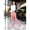 thumbnail image 3 of LEGGING DE DAMA TEXTURIZADO UNITALLA STRETCH MALLAS DEPORTIVAS MALLONES DE MUJER, 3 of 5