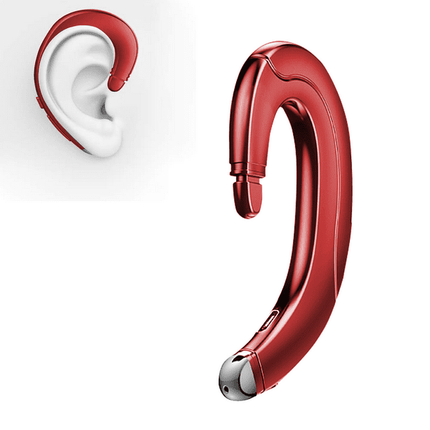 Trådlösa Enkelhörtelefoner med Öronkrok, Bluetooth, Bekväma och Lätta Levamdar 2033224-3