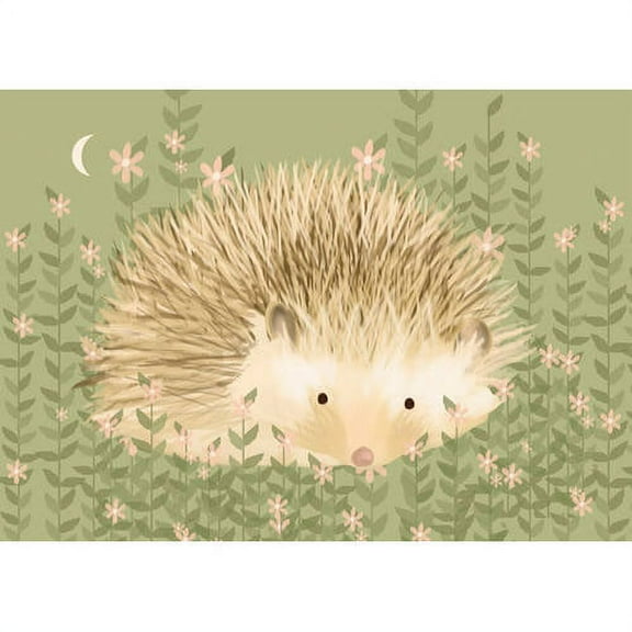 Oopsy Daisy's Holly the Hedgehog Canvas Wall Art, Size 14x10