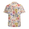 thumbnail image 3 of High Quality Hawaiian Shirts for Men Short Sleeve Aloha Beach Shirt Floral Summer Casual Button Down Shirts Blouses SD3NX7, 3 of 7