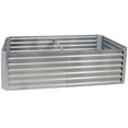 thumbnail image 3 of Sunnydaze 71" x 35.5" x 23.5" Rectangular Silver Galvalume Steel Raised Garden Bed, 3 of 11