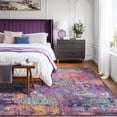 thumbnail image 3 of Soft Area Rugs 5'x7' Multi-Color Abstract Design for Entryway and Home, 3 of 7