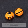 thumbnail image 4 of MasteelfCA 5 Pcs Pendentif Citrouille Halloween Bague pour Animaux Collier Citrouille, 4 of 8