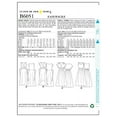 thumbnail image 6 of BUTTERICK PATTERNS B6051B50 B6051 Misses' Dress Sewing Template, Size B5 (8-10-12-14-16), 6 of 6