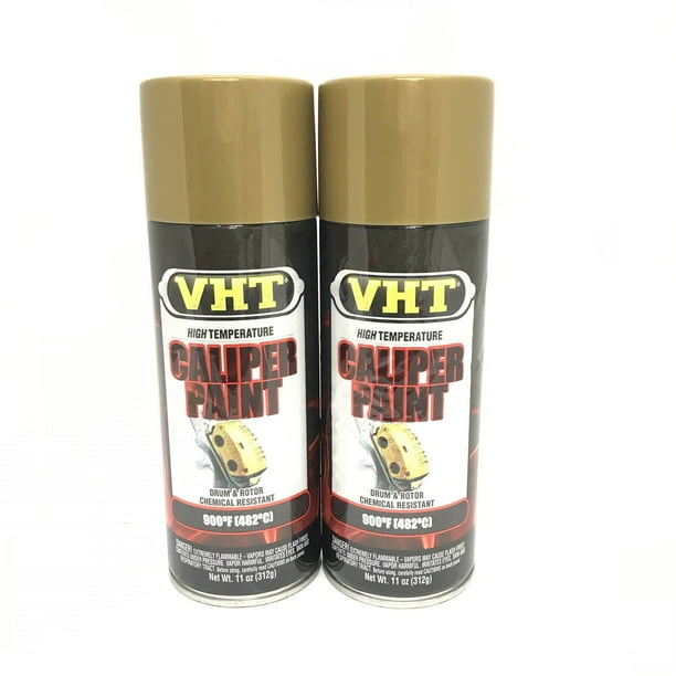 VHT SP7362 PACK GOLD Brake Caliper Paint, Drums, Rotors Paint High