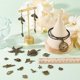 thumbnail image 4 of 80Pcs Alloy Tibetan Style Charms Pendants 20 Style Antique Bronze Dangle Charms Pendants Clock Leaf Owl Starfish Horse Pendants DIY for Earring Bracelet Necklace Keychain Jewelry Making, 4 of 5