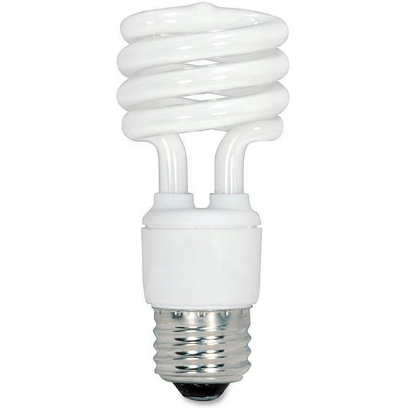Ampoule Fluorescente T2 Spirale CFL de 13 Watts - Pack de 4
