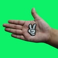 thumbnail image 2 of Mickey Mouse Peace Hand Patch Animals Kids Movie Embroidered Iron On, 2 of 2